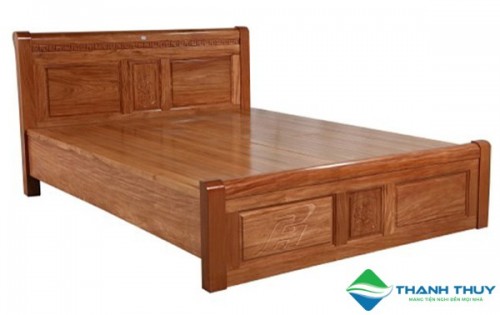 GIƯỜNG GỖ TỰ NHIÊN GGTN-001