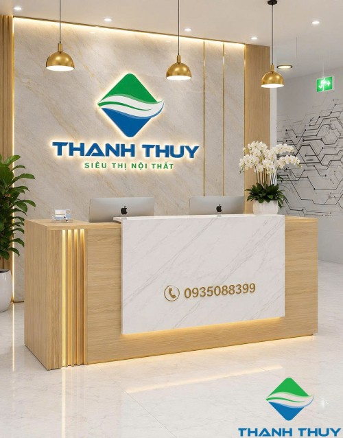 Quầy lễ tân QLT01