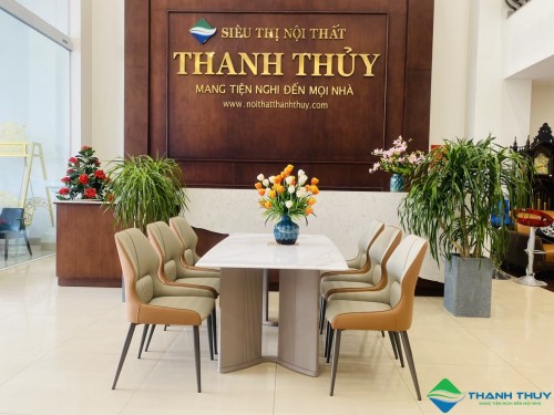 BÀN ĂN MẶT ĐÁ KIỂU HIỆN ĐẠI NHẬP KHẨU BA-Y2321