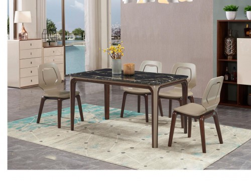 BỘ BÀN ĂN MẶT ĐÁ NHẬP KHẨU HIỆN ĐẠI TT - 001965