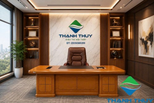 BÀN GIÁM ĐỐC VENEER 