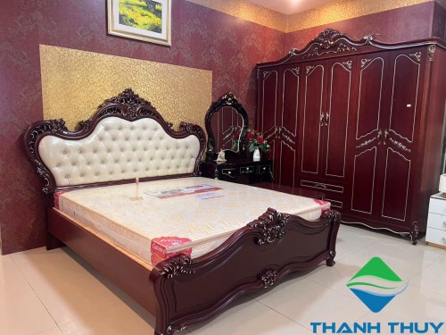 BỘ GIƯỜNG TỦ TÂN CỔ ĐIỂN CAO CẤP NHẬP KHẨU BGT - 1726