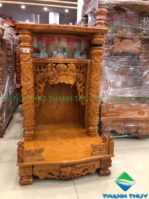 BÀN THỜ CÚNG THẦN TÀI CHẠM RỒNG TTC009