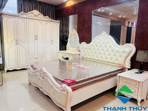 BỘ GIƯỜNG TỦ TÂN CỔ ĐIỂN CAO CẤP NHẬP KHẨU BGT - 1725