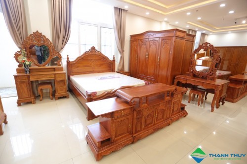GIƯỜNG PHẢNG GỖ TỰ NHIÊN
