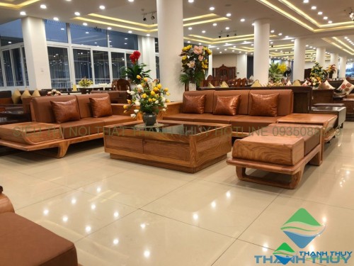 BỘ SALON HIỆN ĐẠI CAO CẤP 3 GHẾ CHÂN THUYỀN  SL - AT18