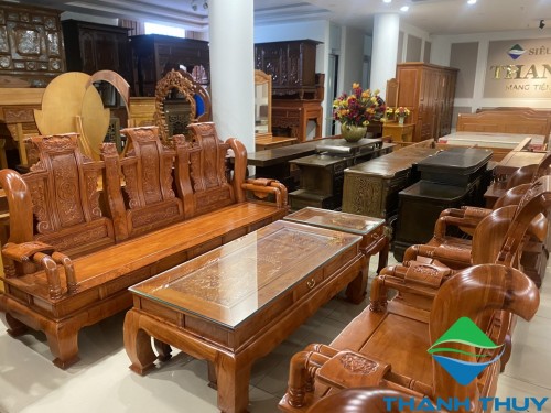 SALON KIỂU TẦN THỦY HOÀNG HƯƠNG ĐÁ SLMN-002