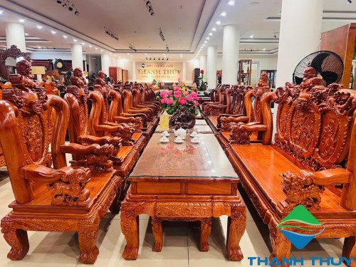 BỘ SALON CHẠM MINH QUỐC NGHÊ HƯƠNG ĐÁ SLMN - HĐ018