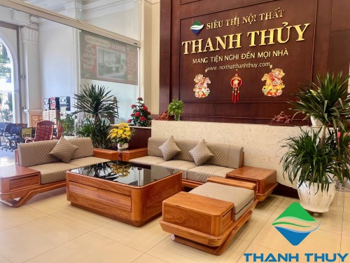 BỘ SALON HIỆN ĐẠI CAO CẤP 3 GHẾ CHÂN THUYỀN  SL - AT18