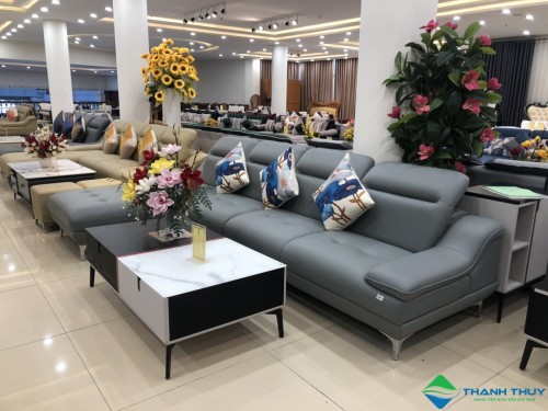 BỘ SOFA GÓC DA CAO CẤP SF-NQ09