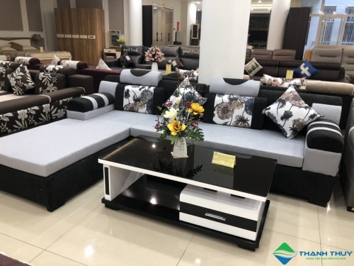 BỘ SOFA VẢI BỐ NT-B28