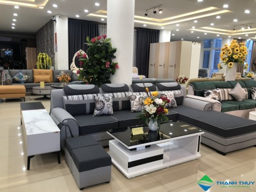 BỘ SOFA VẢI BỐ KHÁNG KHUẨN NT - B36