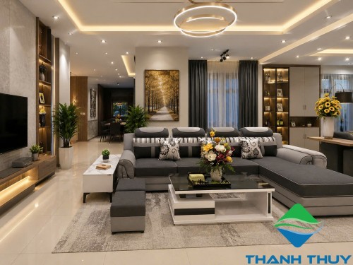 BỘ SOFA VẢI BỐ KHÁNG KHUẨN NT - B36