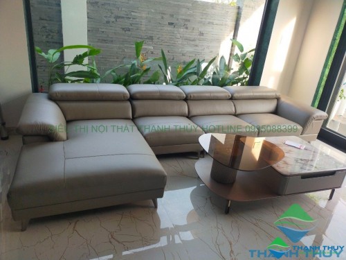 SOFA DA BÒ CHÍNH HÃNG VE2874