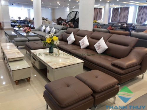 SOFA GÓC DA CAO CẤP SF- BMN3