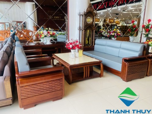 SOFA DA ĐỐI CAO CẤP SFĐ - 005