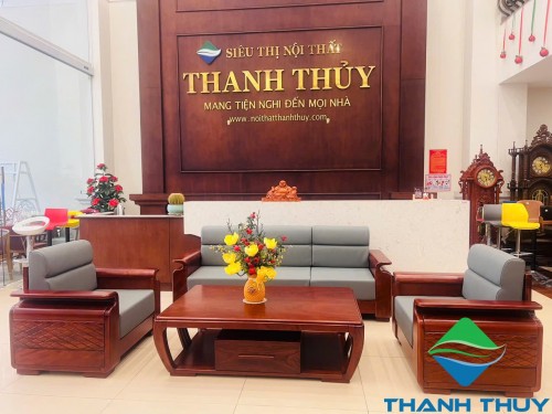 SOFA DA ĐỐI GỖ CAO CẤP SFĐ - M05