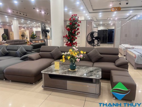 BỘ SOFA DA SINH THÁI CHỐNG TRẦY SƯỚT, BÁM BẨN, CHỐNG BÁM MỰC SFD-028