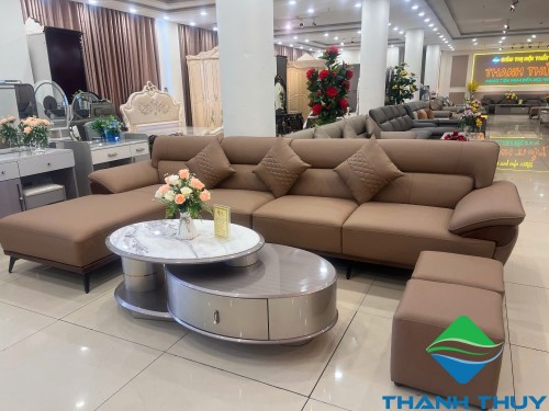 BỘ SOFA DA SINH THÁI CHỐNG TRẦY SƯỚT, BÁM BẨN, CHỐNG BÁM MỰC SFD-033