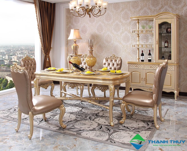 Bàn ăn tân cổ điển