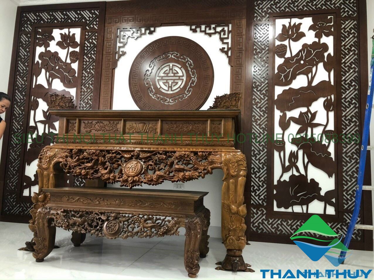 Nội thất phòng thờ