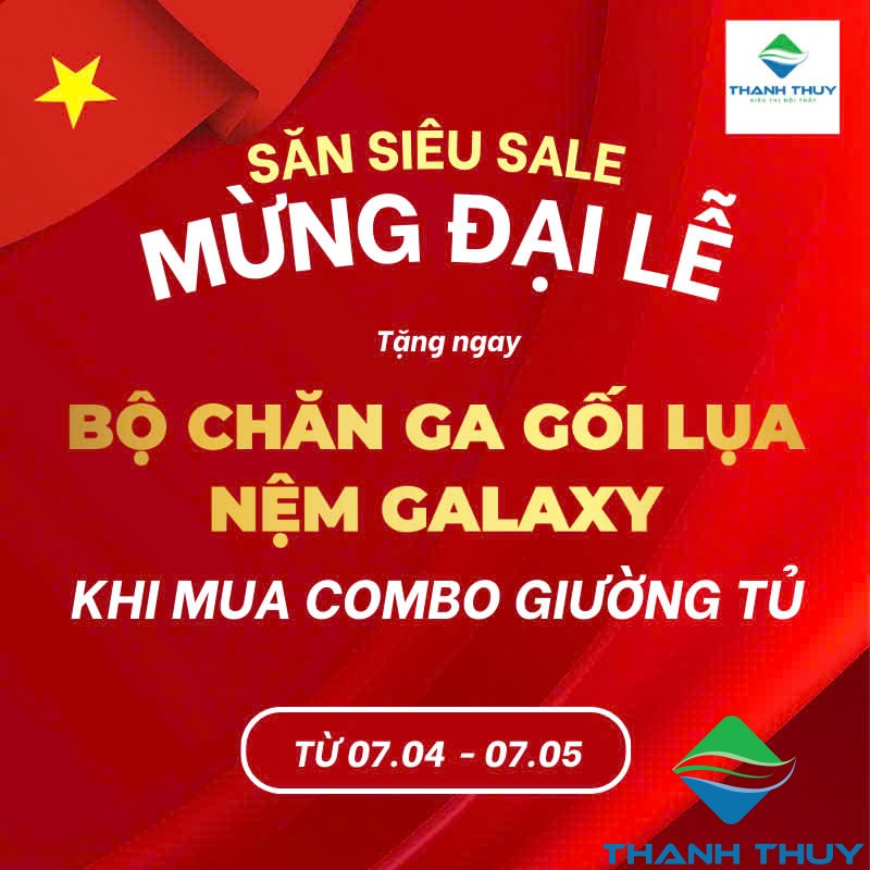Bộ giường tủ gỗ tự nhiên